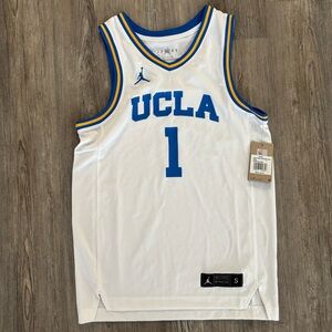NWT UCLA White and Blue Basketball Jersey